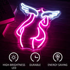 Angel 5V USB LED Neon Sign - Budget Friendly