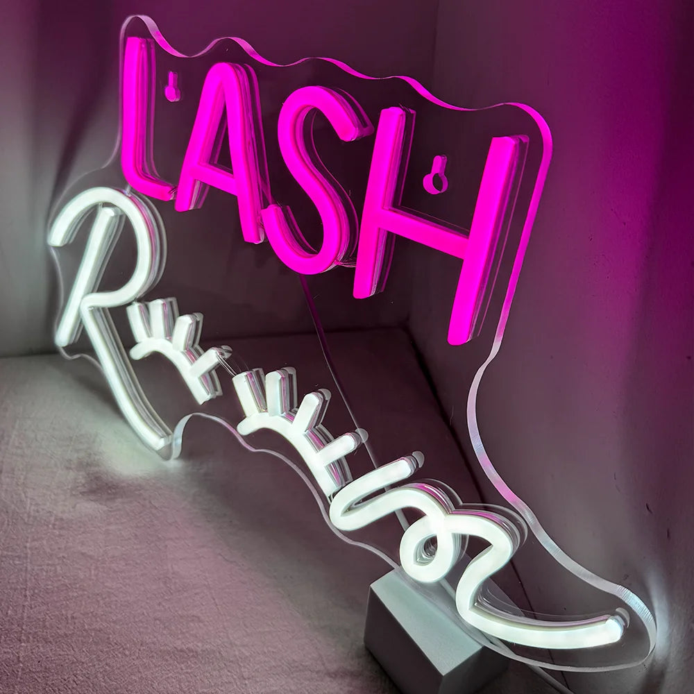 Affordable Custom Lash Room Neon Signs for Your Home – The Art Neon