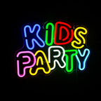 Kids Party – LED neonski natpis (5 V USB)