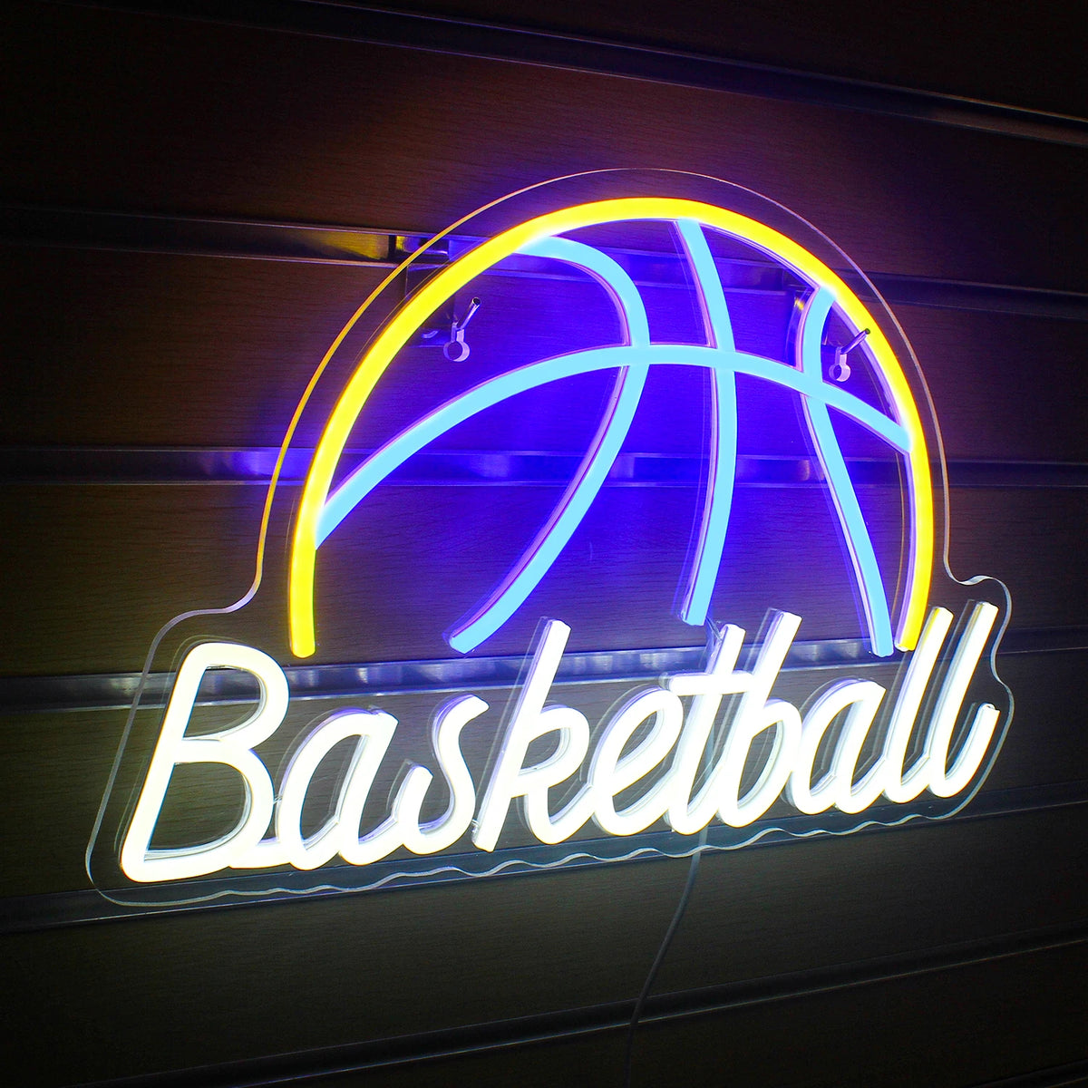 Led Basketball. Sign Affordable Custom Basketball LED Neon Sign for Homes – The Art Neon