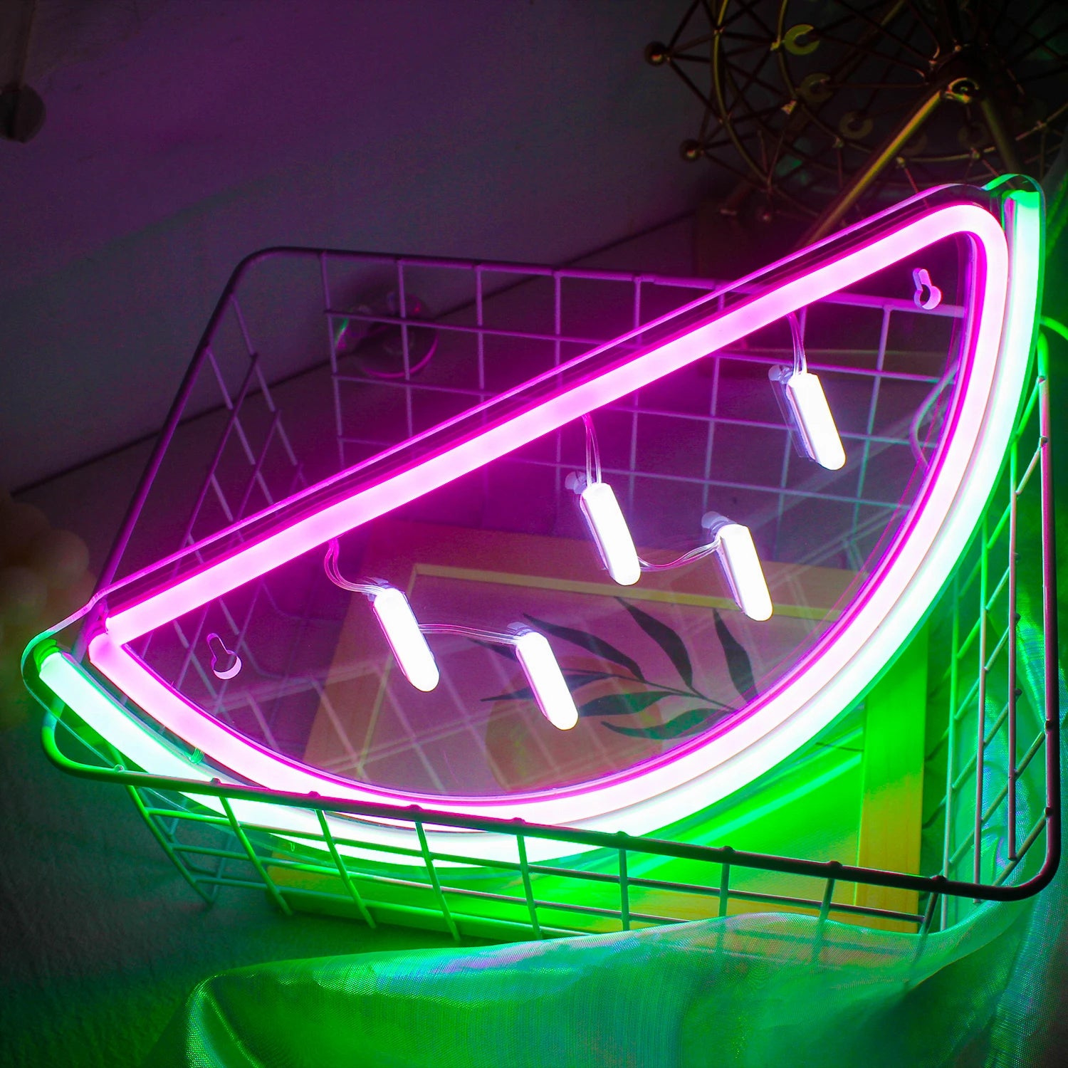 Arbuusi 5 V USB LED neoonmärk – eelarvesõbralik