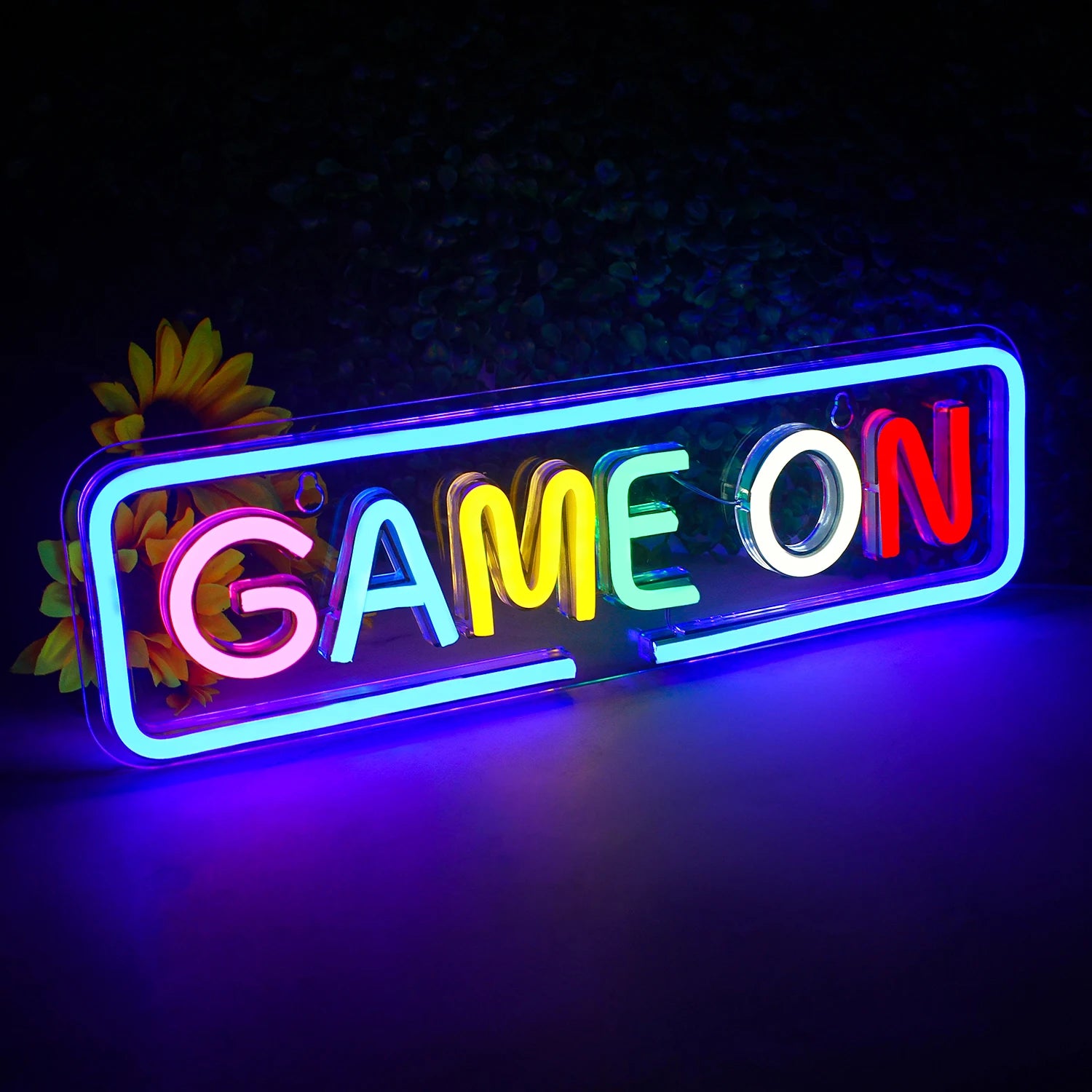 Game On LED Neon Sign: Affordable Custom Designs for Home – The Art Neon