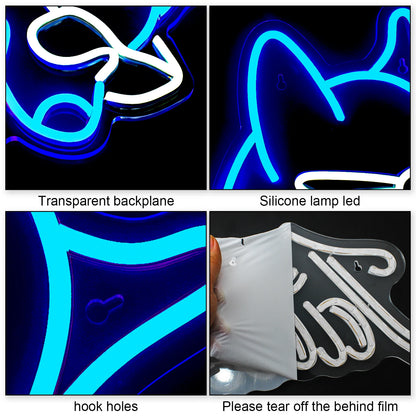 Dog 5V Mini USB LED Neon Sign - Budget Friendly