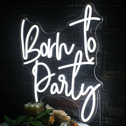 Borh to Party 5V Mini USB  LED Neon Sign - Budget Friendly