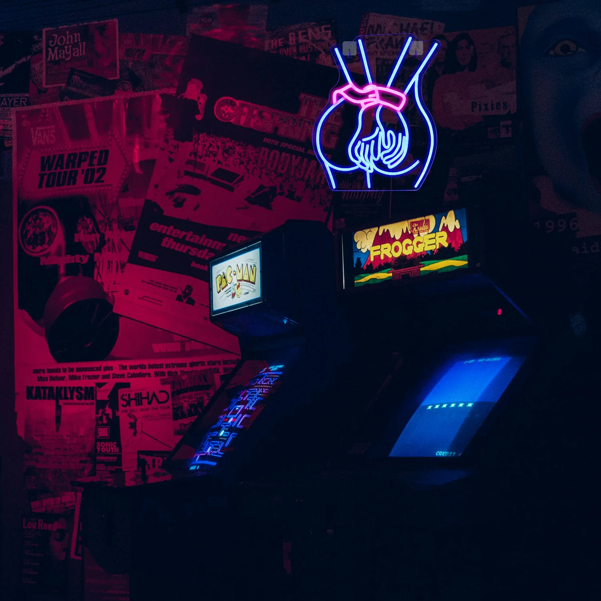 Érzéki női sziluett – LED-neon dekoráció (5 V USB)