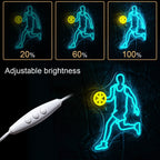Minge de baschet – decorațiune neon LED (5 V USB)