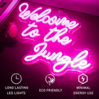 Welcome to the Jungle – LED-lysskilt (5 V USB)