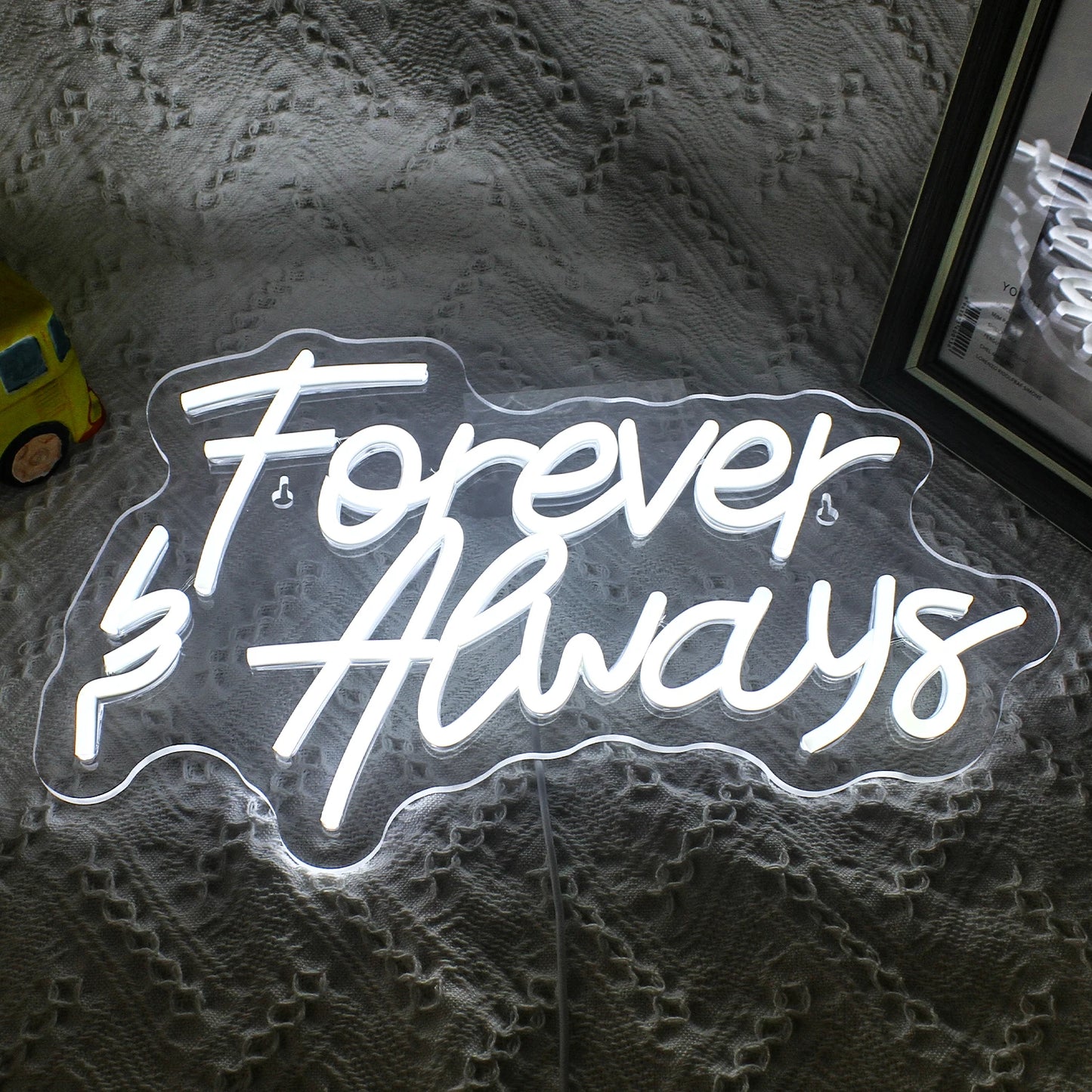 Forever Always 5V Mini USB LED Neon Sign - Budget Friendly