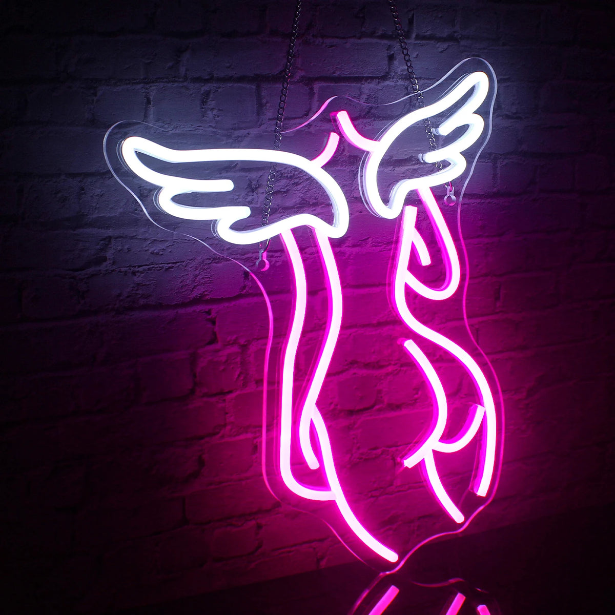 Angel 5V USB LED Neon Sign - Budget Friendly