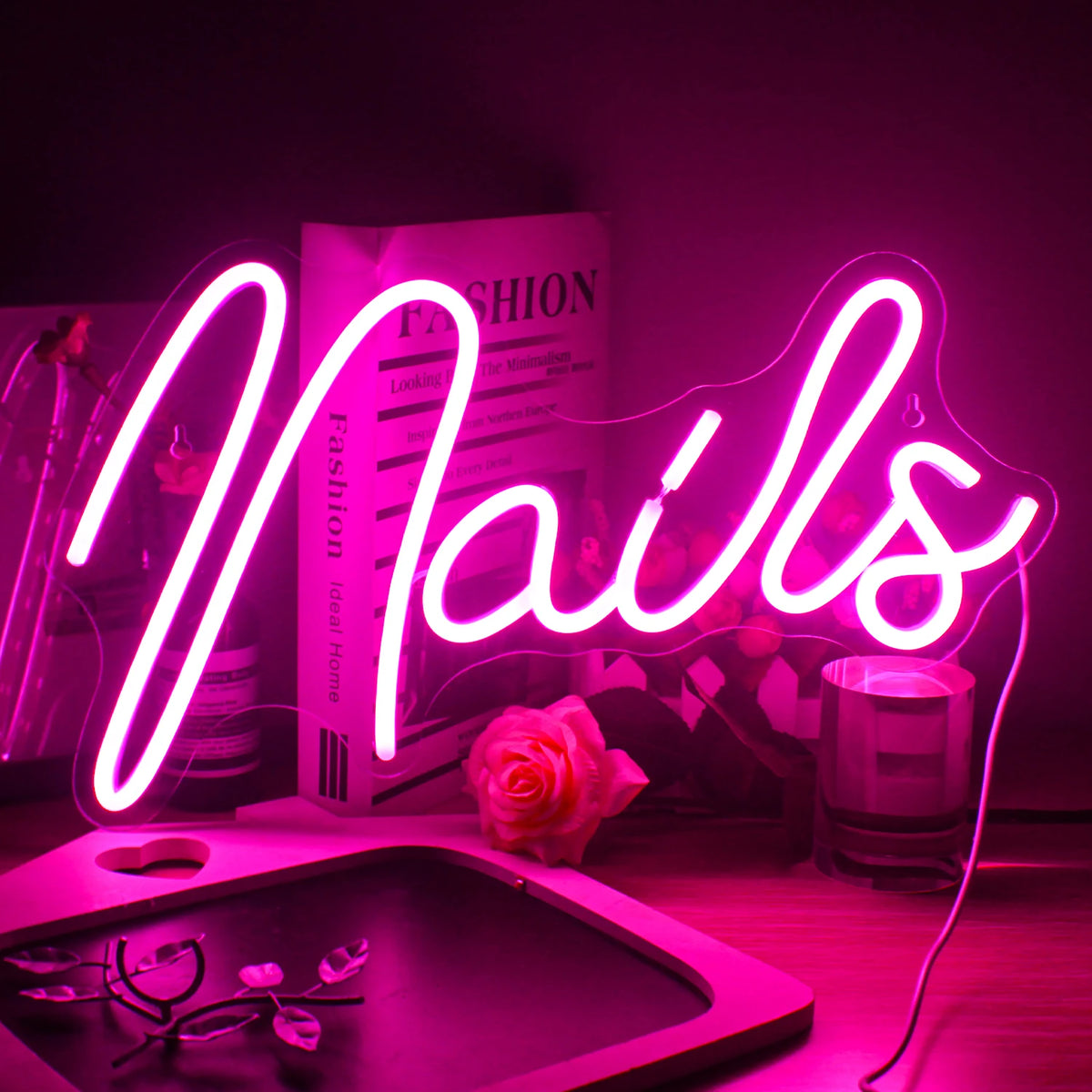 Nails – néon LED (5 V USB)