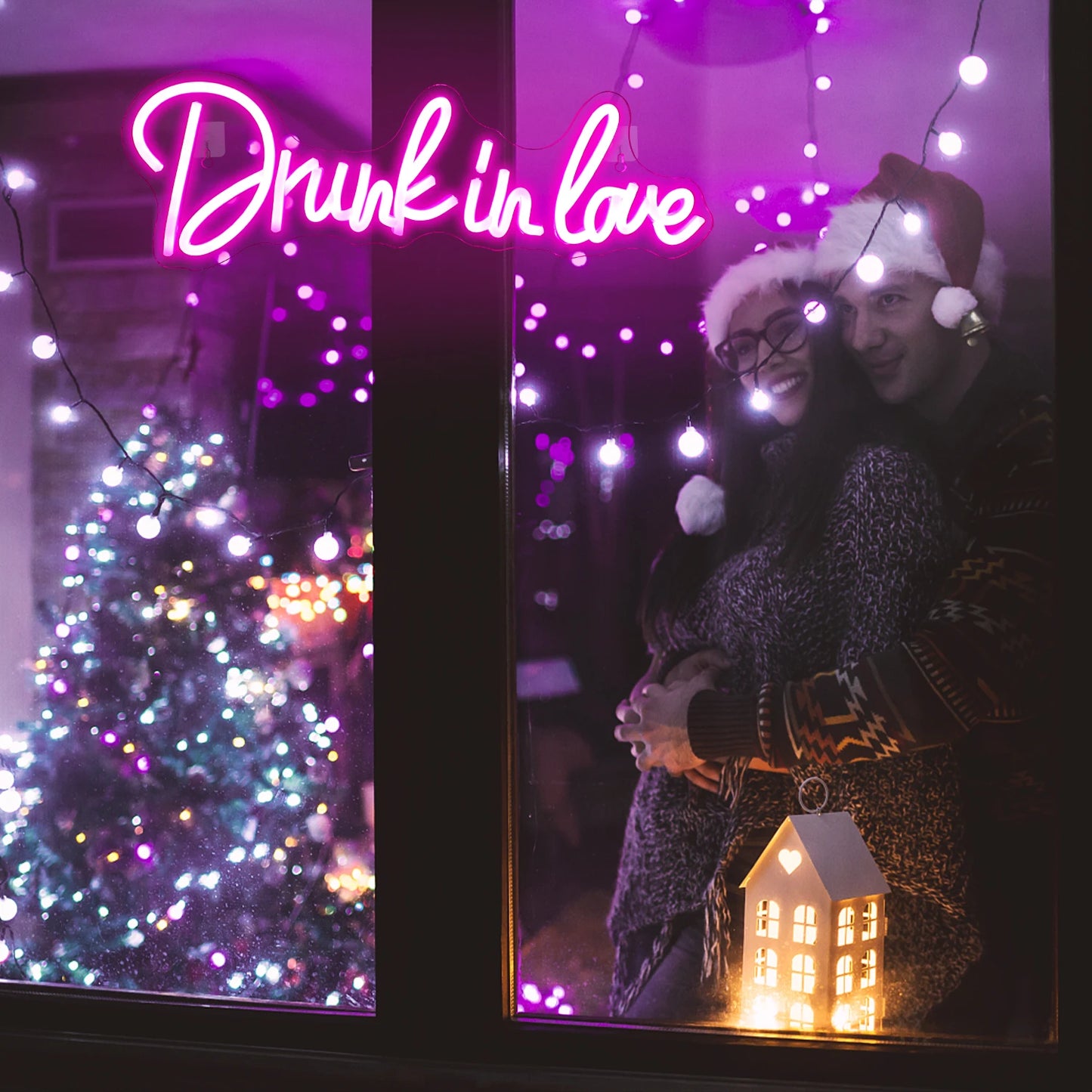 Drunk In Love 5V Mini USB LED Neon Sign - Budget Friendly