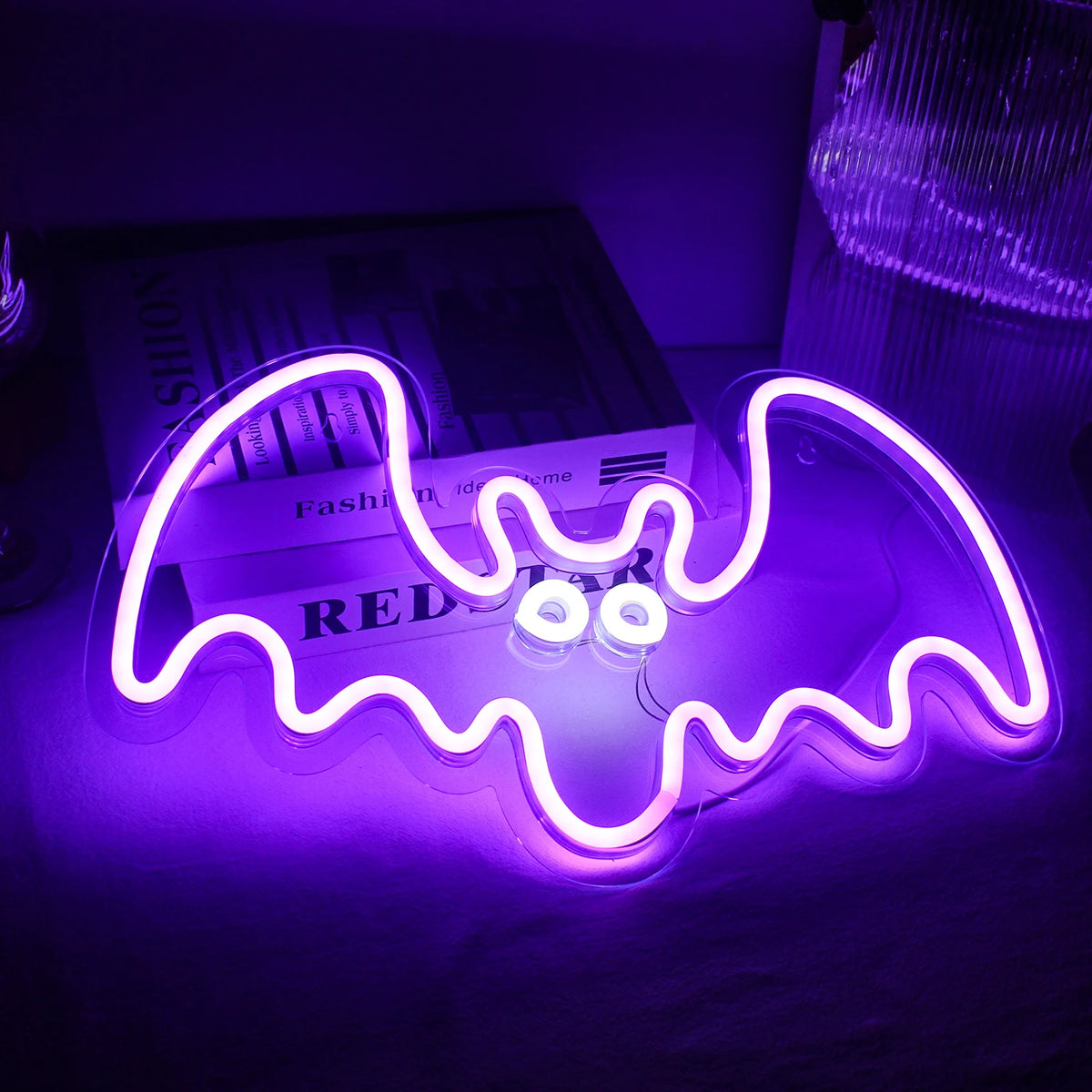 Nahkhiir – LED-neoonsilt (5 V USB)