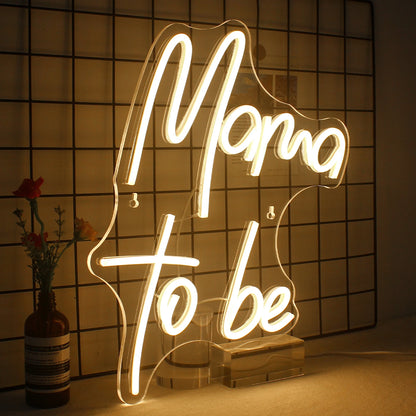 Mama to Be 5V Mini USB  LED Neon Sign - Budget-Friendly