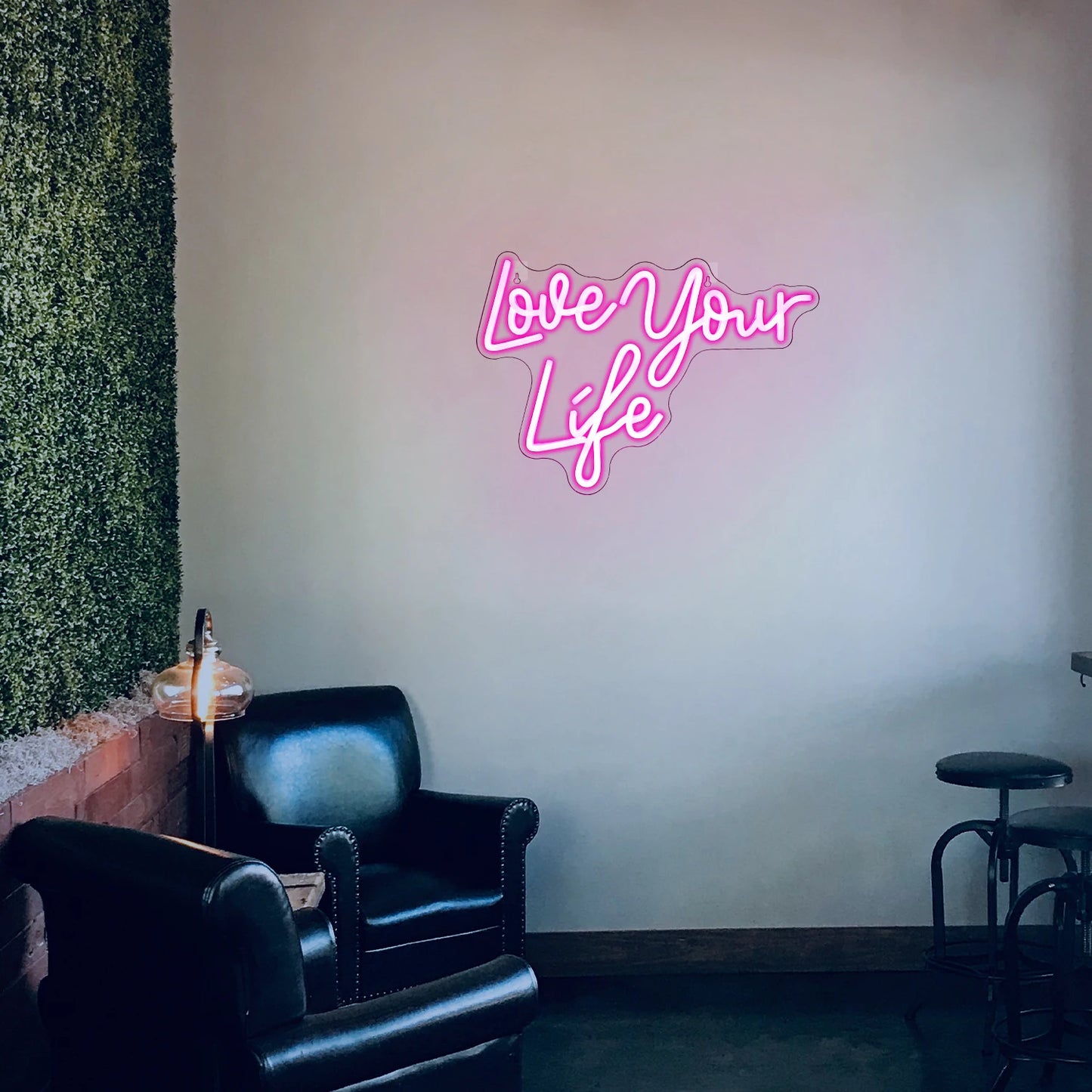 Love Your Life 5V Mini USB LED Neon Sign - Budget Friendly