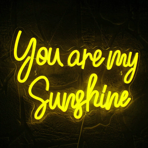 You Are My Sunshine – LED-Neon-Schriftzug (5 V USB)