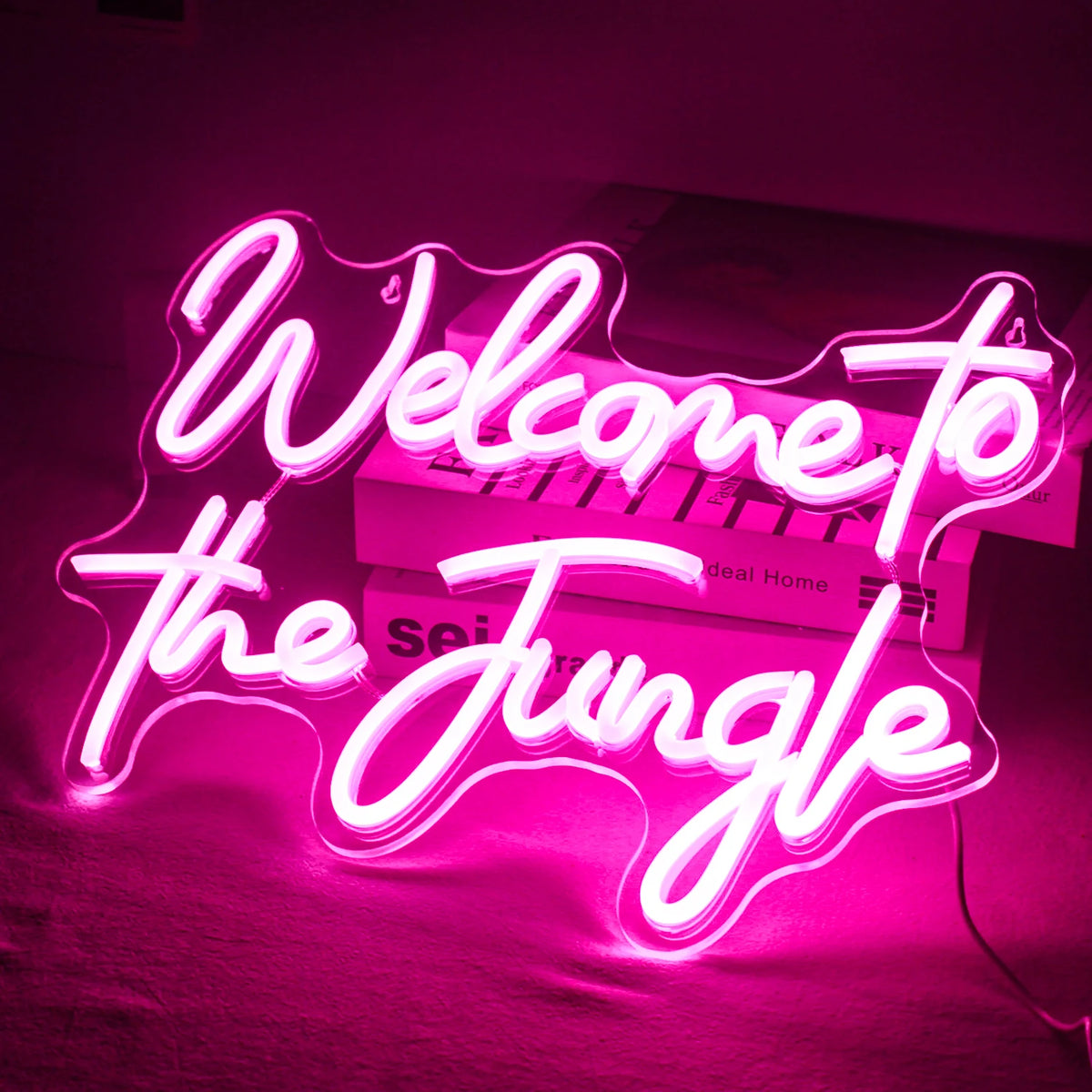 Welcome to the Jungle – néon LED (5 V USB)