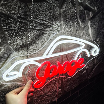 Garage 5V Mini USB LED Neon Sign - Budget Friendly