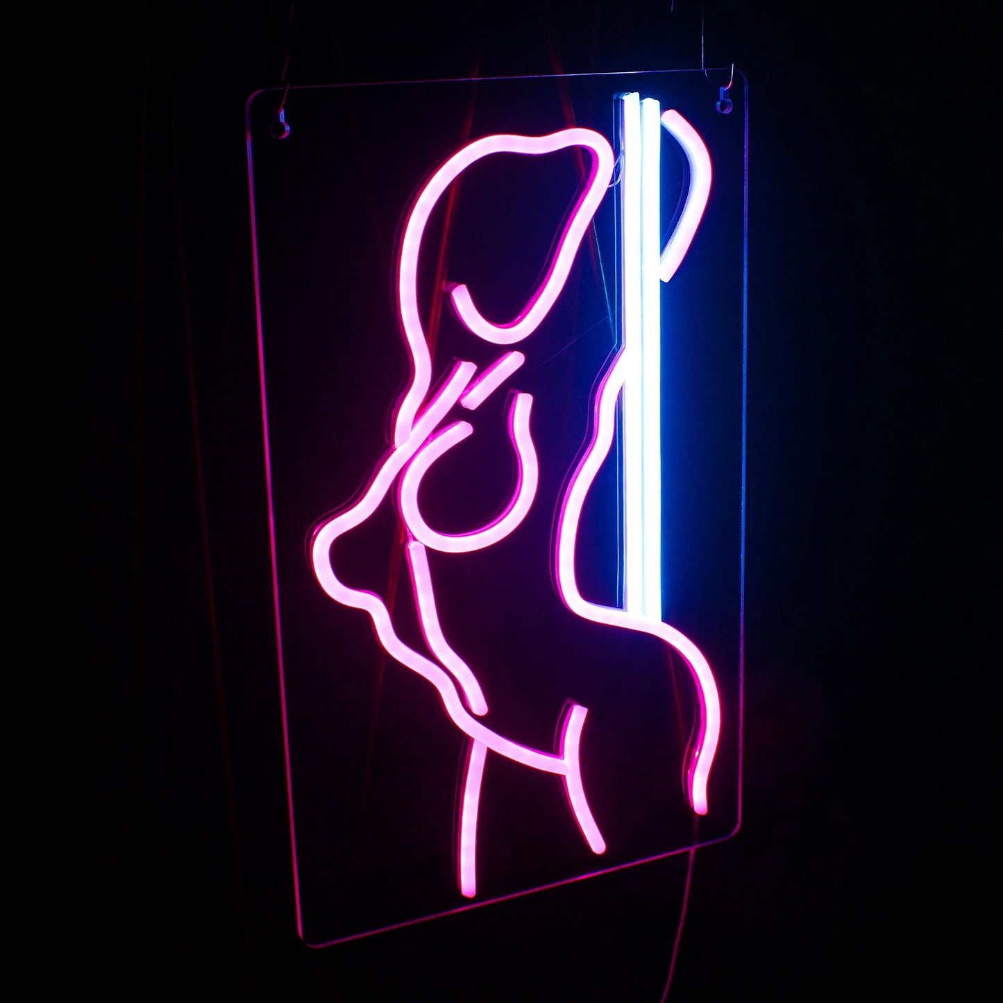 Sexy Girls 5V Mini USB LED Neon Sign - Budget Friendly