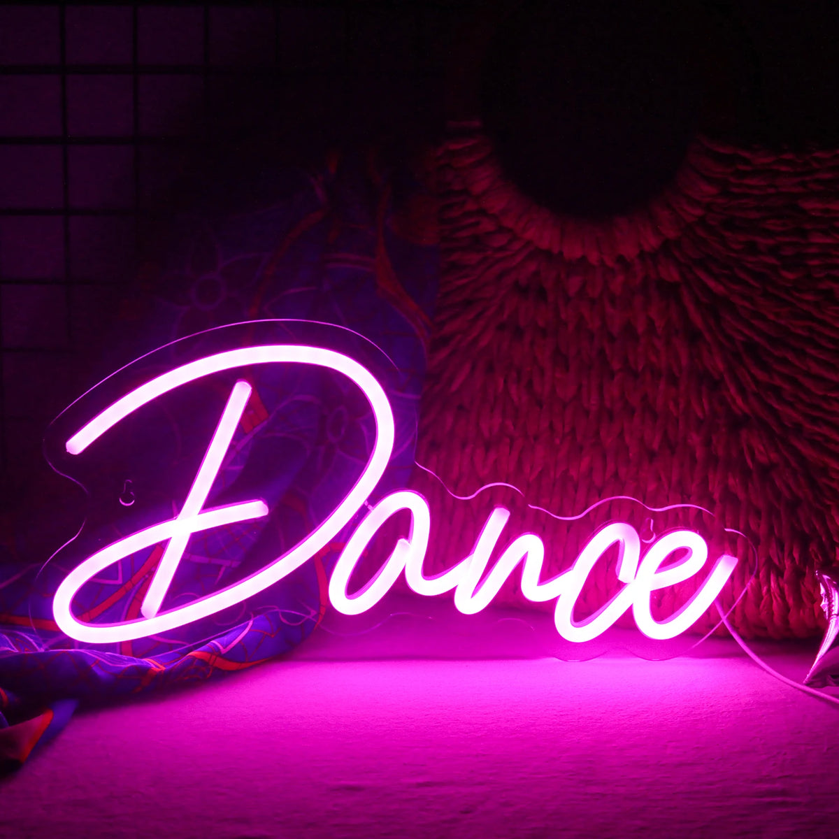 Dance – semn luminos neon LED (5 V USB)
