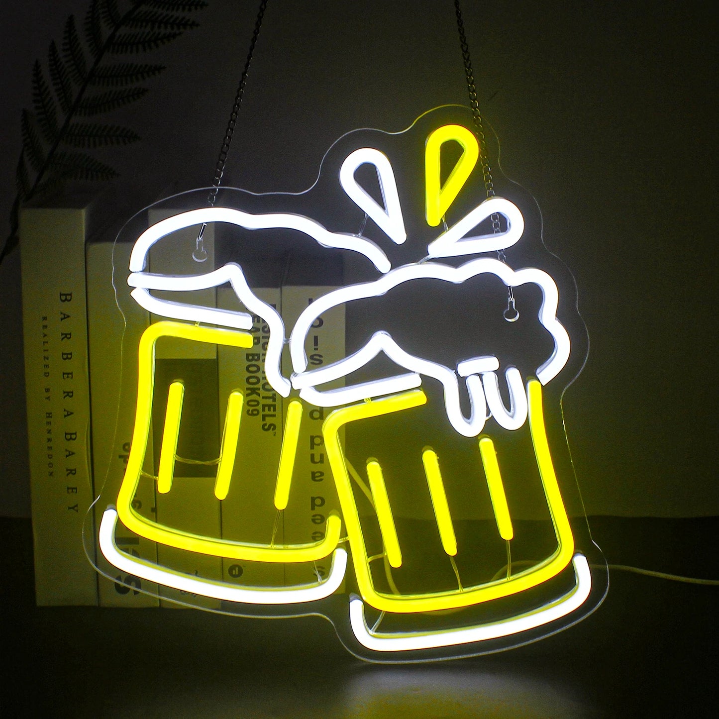 Beer Cheers 5V Mini USB  LED Neon Sign - Budget Friendly