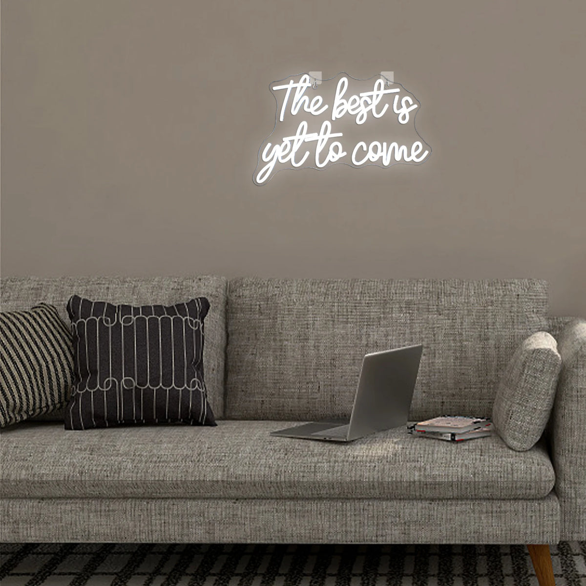 The Best is Yet to Come – LED neonski natpis (5 V USB)