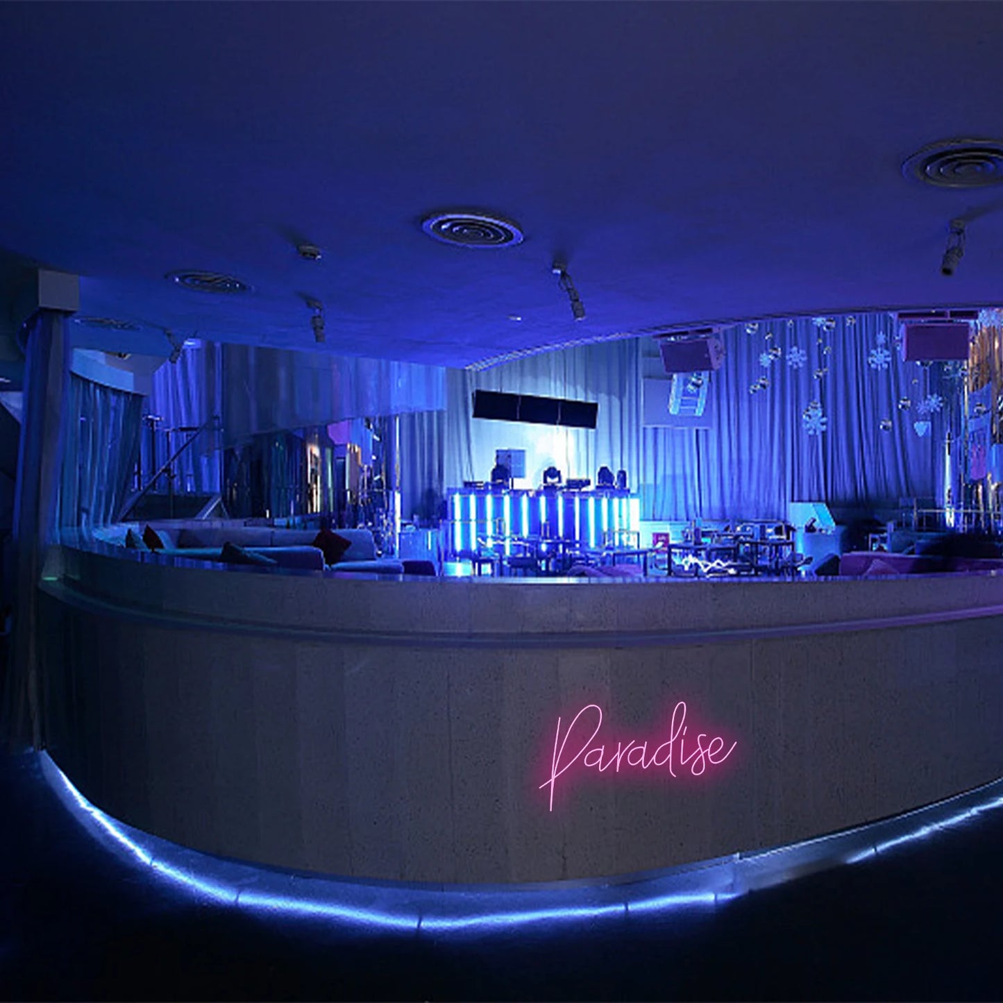 Paradise 5V Mini USB LED Neon Sign - Budget Friendly