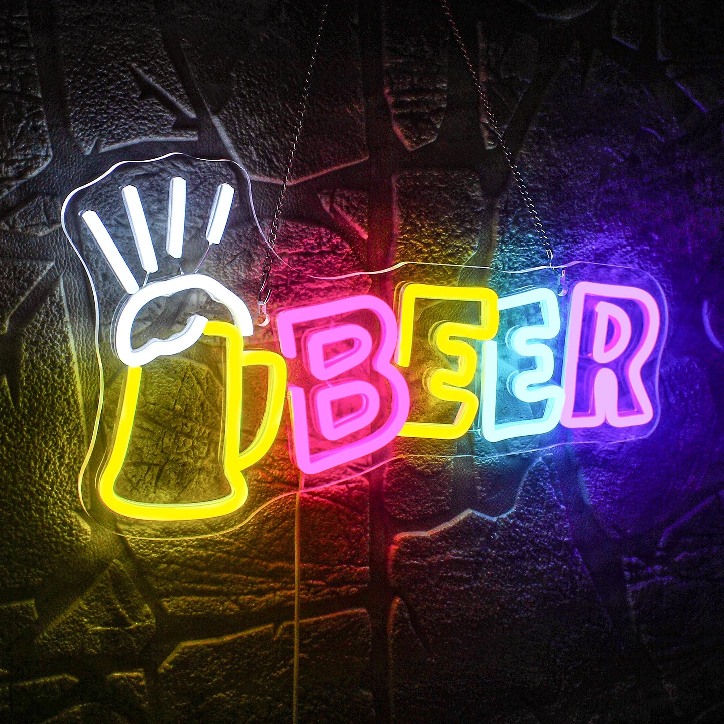 Beer 5V Mini USB LED Neon Sign - Budget Friendly