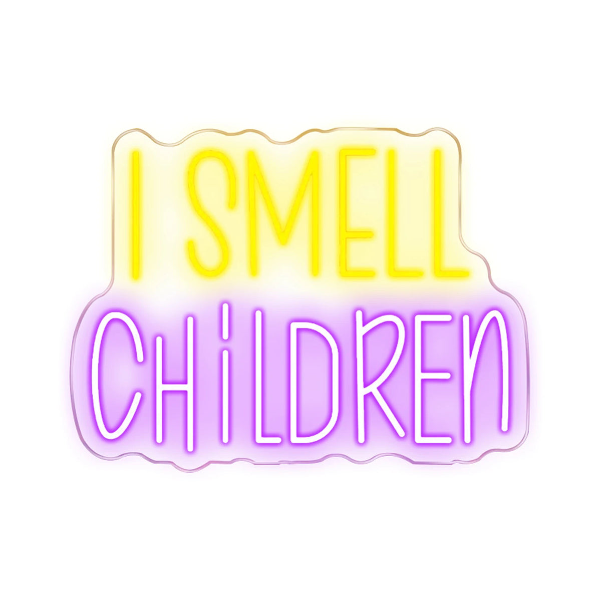I Smell Children – Décoration de fête d’Halloween – néon LED (5 V USB)