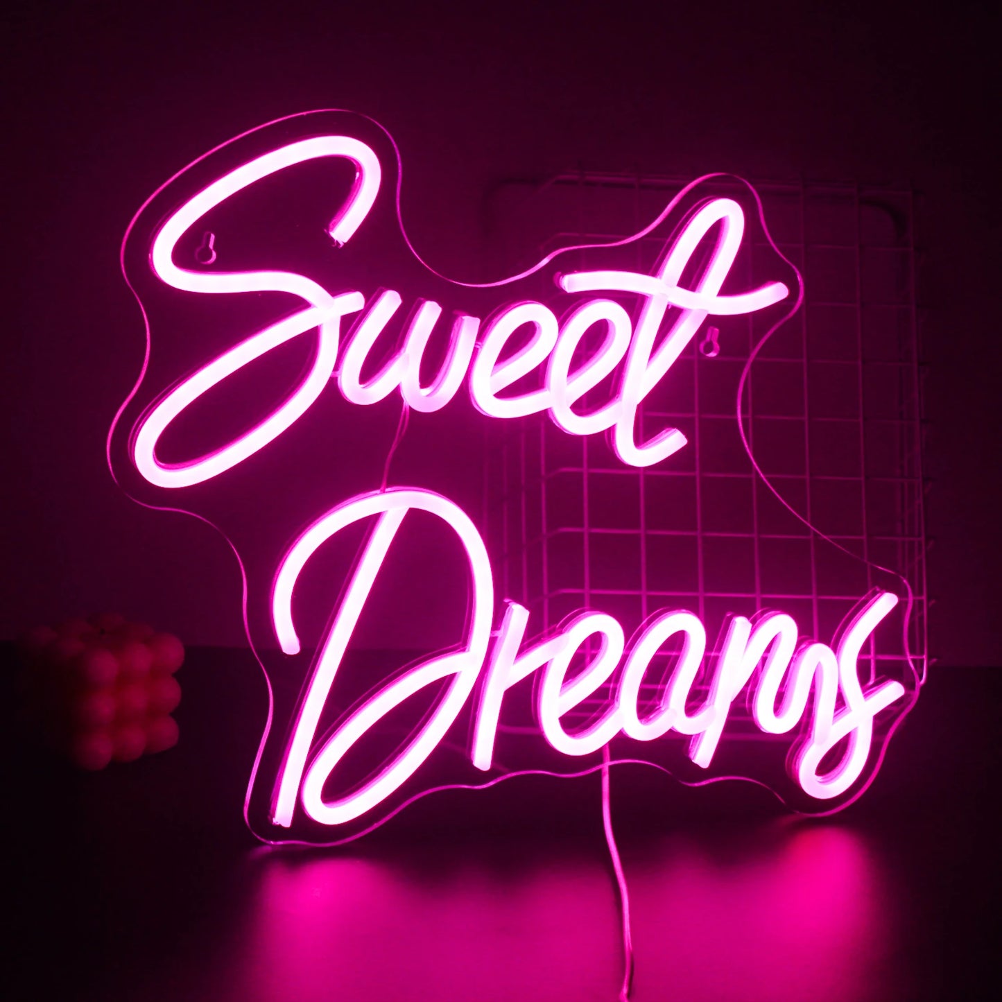 Sweet Dreams 5V Mini USB  LED Neon Sign - Budget Friendly