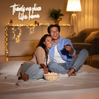 There's No Place Like Home – semn luminos neon LED (5 V USB)