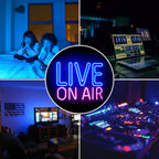 Live On Air – LED neonski napis (5 V USB)
