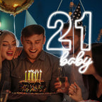 21 baby – 21e anniversaire – néon LED (5 V USB)