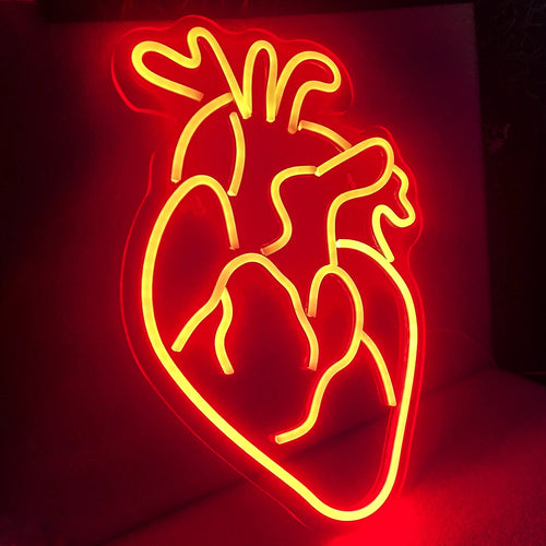 Serce – neon LED (5 V USB)