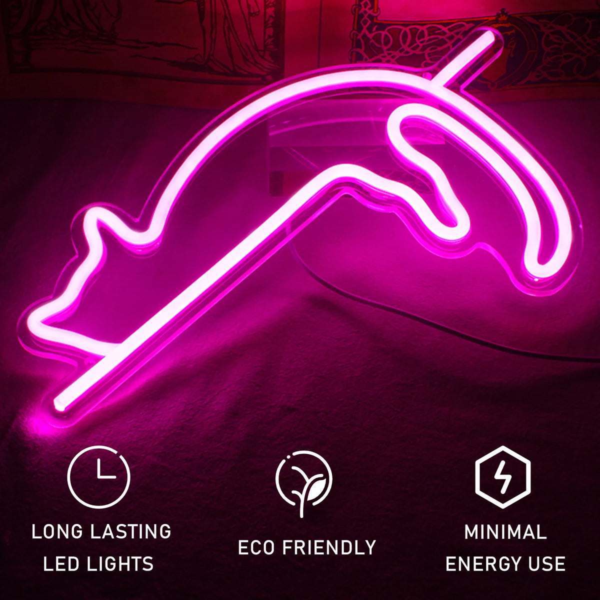 Kat – LED-neonbord (5 V USB)
