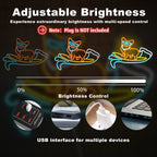 Cartel LED Dimmable Perro Corgi 5V USB Tienda de Mascotas - Económico