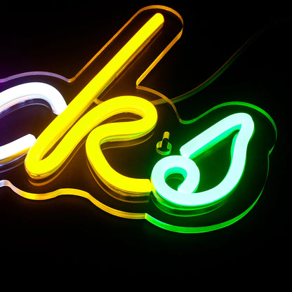 Colorful Snacks 5V Mini USB LED Neon Sign - Budget Friendly