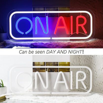 ON AIR 5V USB LED Neon Sign - Budget Friendly