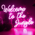 Welcome to the Jungle – LED-lysskilt (5 V USB)