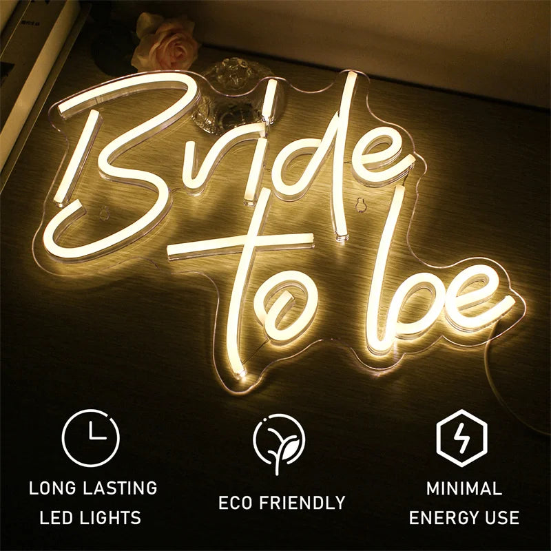 Wedding Decor 5V Mini USB LED Neon Sign - Budget Friendly