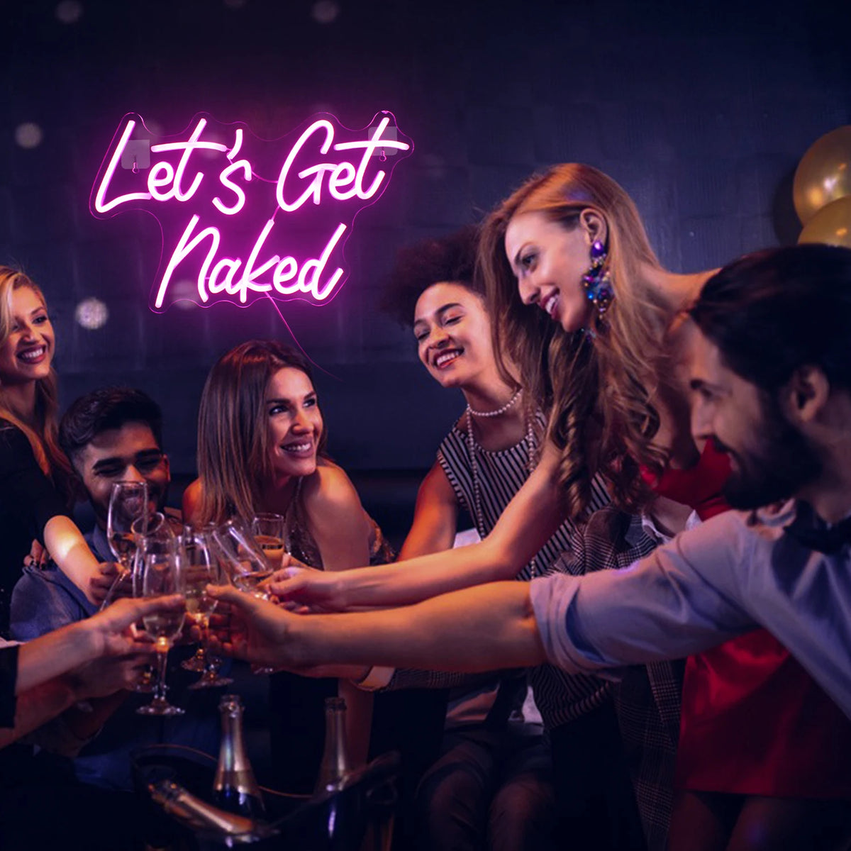 Let's Get Naked – néon LED (5 V USB)