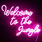 Welcome to the Jungle – LED-lysskilt (5 V USB)