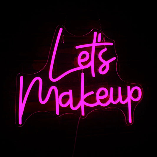 Let's Makeup 5V Mini USB LED Neon Sign - Budget Friendly