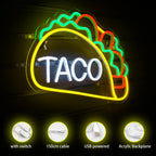 TACO – Taco – LED-neoonreklaam (5 V USB)