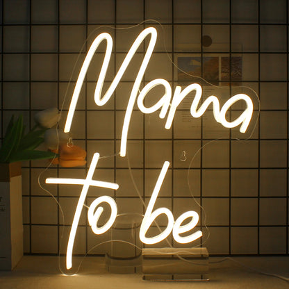 Mama to Be 5V Mini USB  LED Neon Sign - Budget-Friendly