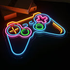 Цветен контролер за игри – LED неонова табела (5 V USB)