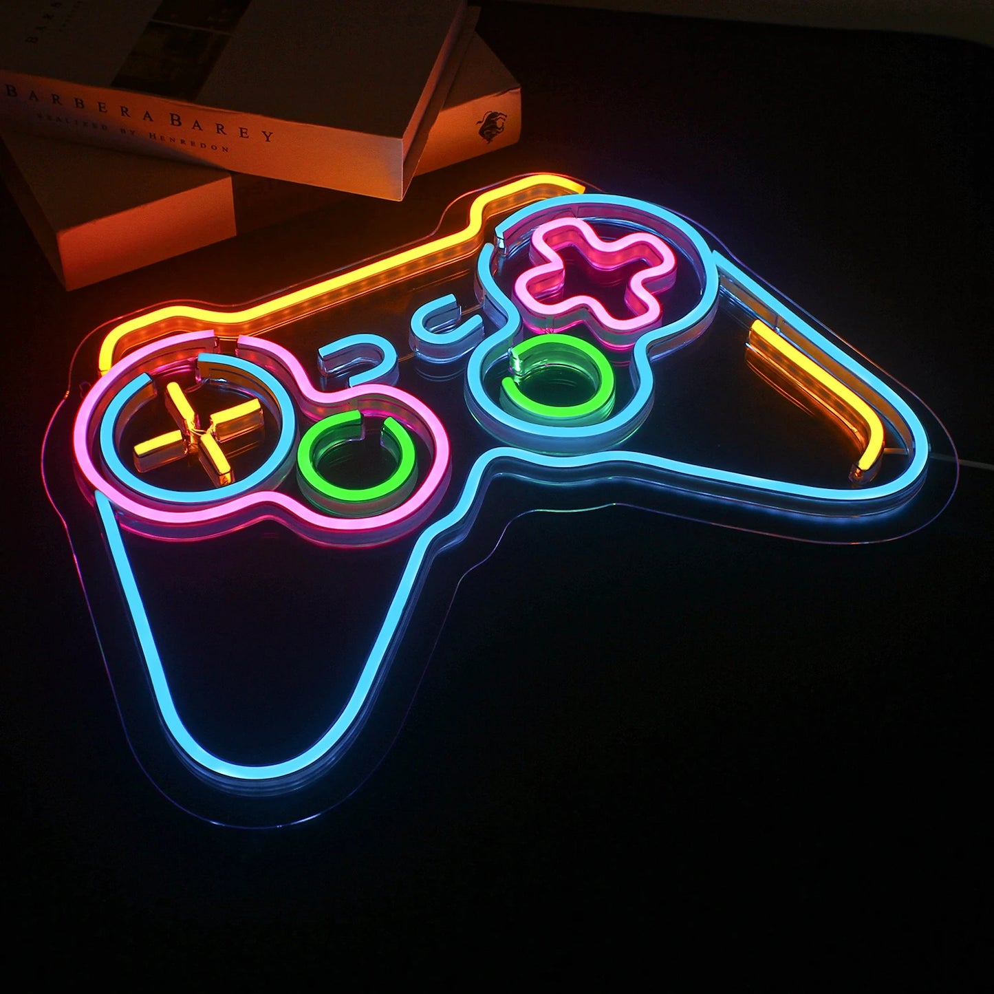 Game Shaped 5V Mini USB LED Neon Sign - Budget Friendly