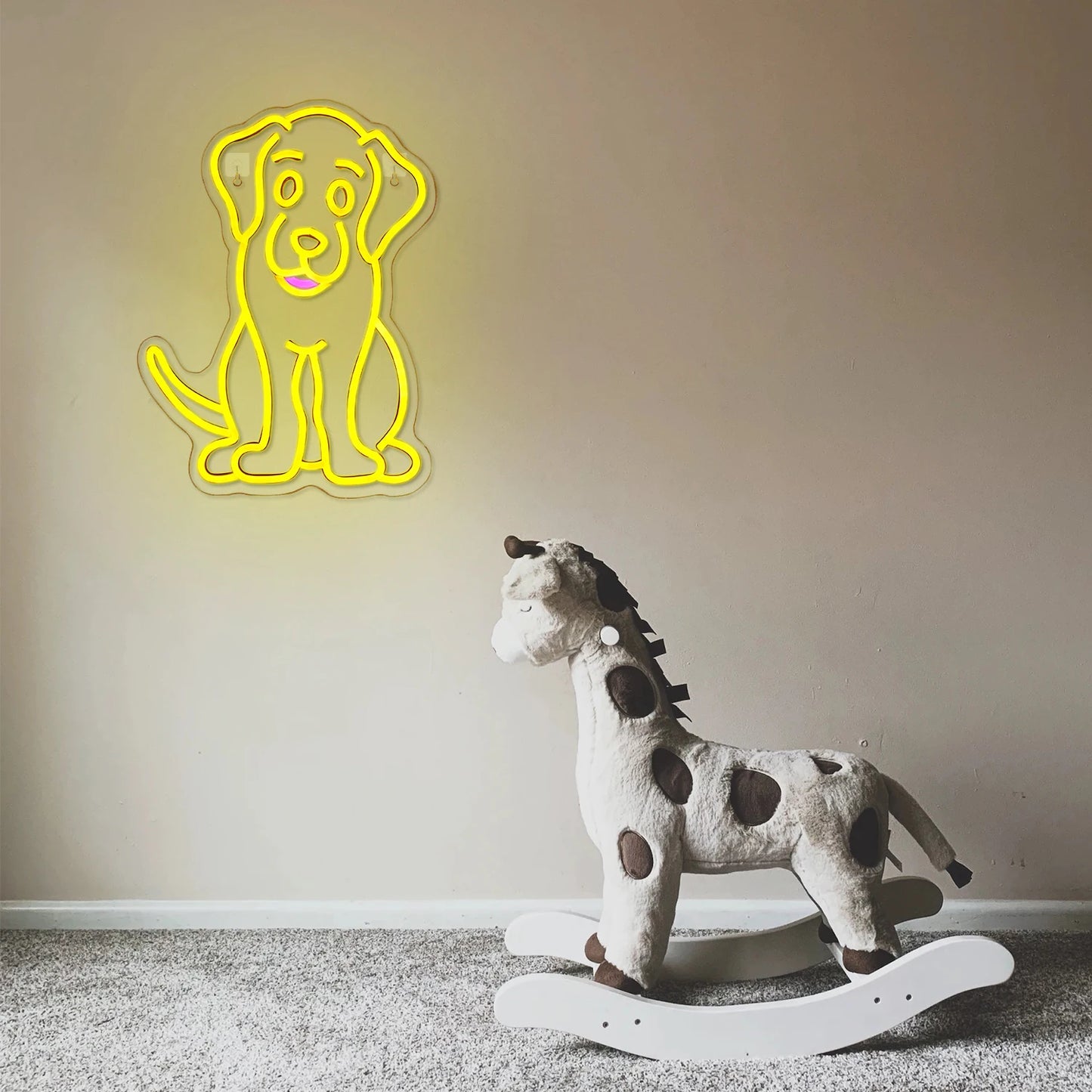 Led Sign Dog Affordable Custom Dog Neon Signs for Home – The Art Neon