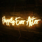 Happily Ever After – semn luminos neon LED (5 V USB)