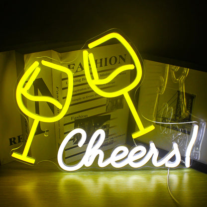 Bar LED Neon Light Cheers 5V Mini USB  LED Neon Sign - Budget-Friendly