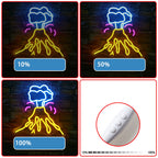 Wulkan – neon LED (5 V USB)